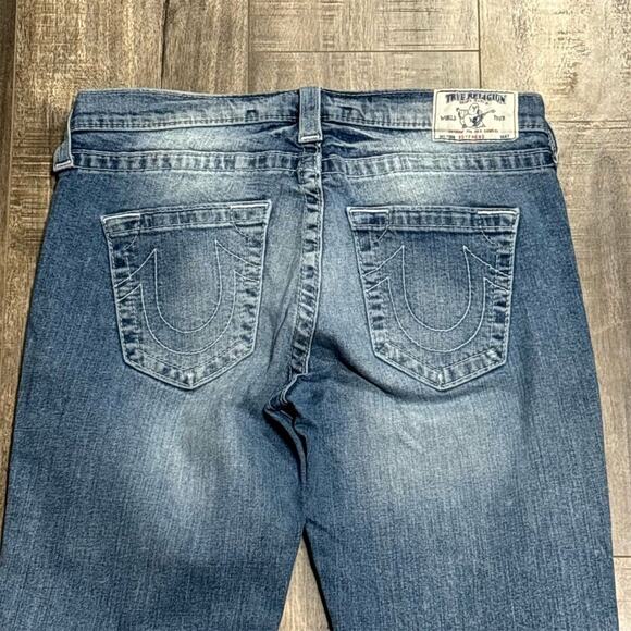 True‎ Religion Women's Boyfriend Jeans Size 28 Blue Medium Wash Denim - Picture 6 of 9